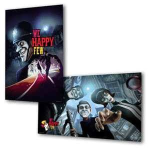 Póster doble cara We Happy Few Póster doble cara We Happy Few