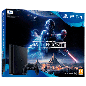 PlayStation 4 Slim 1TB + Star Wars Battlefront II