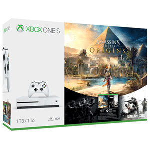 Xbox One S 1TB Assassin´s Creed Origins + Tom Clancy´s Rainbow Siege