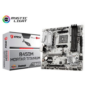 MSI B450M Mortar Titanium Micro ATX AM4 - Placa Base