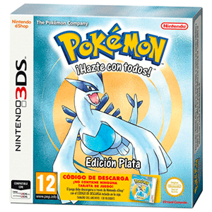 Pokémon Plata - Código Descarga + Caja