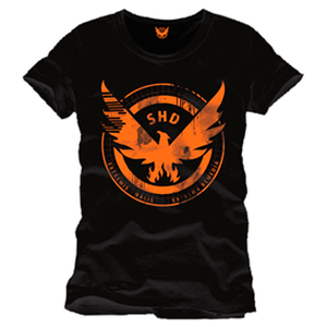 Camiseta The Division Negra SHD Logo Talla M