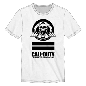 Camiseta COD Infinite Warfare Blanca Talla L
