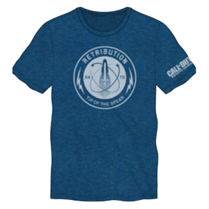 Camiseta COD Infinite Warfare Azul Talla XL
