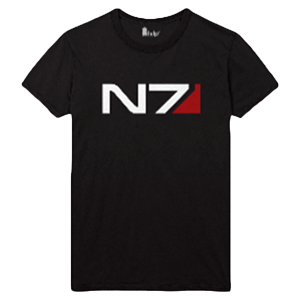 Camiseta Mass Effect Andrómeda: N7 Logo Talla XL