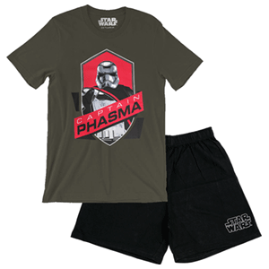 Pijama Corto 2 Piezas Star Wars Captain Phasma L