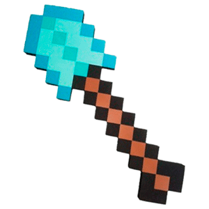 Pala de Diamante de Espuma Minecraft
