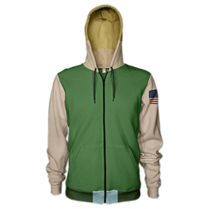 Sudadera Street Fighter V: Guile Talla L