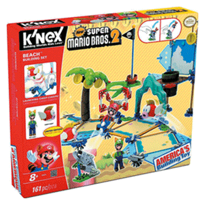Set de Construcción Mario KNEX 161pzs: Playa Set de Construcción Mario KNEX 161pzs: Playa