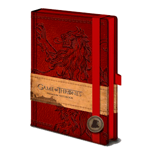Libreta Premium Juego De Tronos Lannister