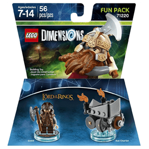 LEGO Dimensions Fun Pack: El Señor de los Anillos Gimli