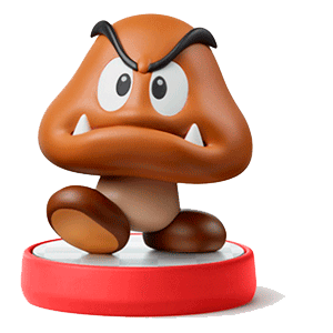 Figura Amiibo Goomba - Mario & Luigi
