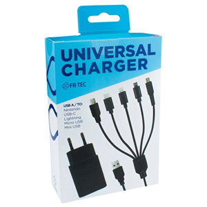 Multicargador 3DS-PS3-PS4-NSW-TEL-iPhone