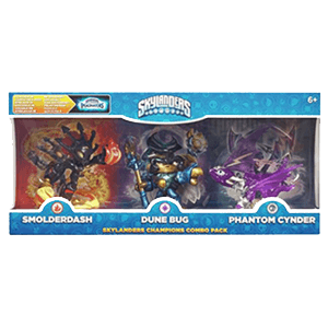 Classic Triple Skylanders Imaginators Pack 1: Smolderdash - Dunebug - Cynder