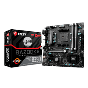 MSI B350M Bazooka Micro ATX AM4 - Placa Base