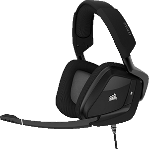 CORSAIR Void Pro Surround Dolby 7.1 Negro PC-PS4-PS5-XBOX-SWITCH-MOVIL - Auriculares Gaming