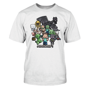 Camiseta Minecraft Party Youth Talla M