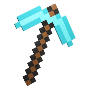 Pico de Espuma Diamante Minecraft