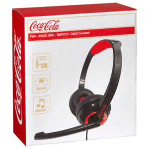 Indeca Mini Coca-Cola PC - PS5 - PS4 - XBOX - Switch - Auriculares