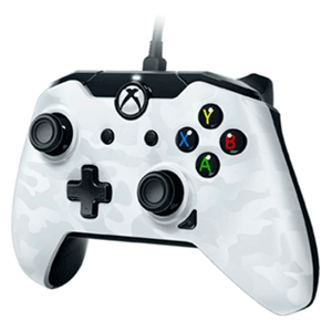 Controller con Cable PDP Blanco Camo -Licencia oficial-
