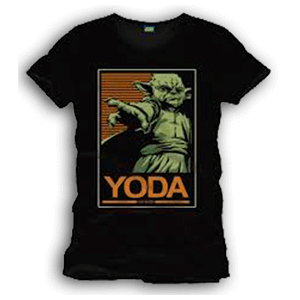 Camiseta Star Wars: Yoda Talla M