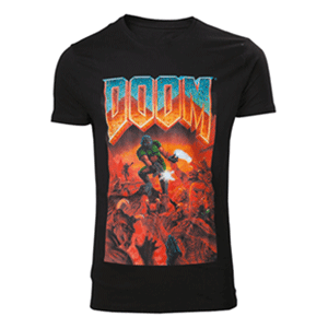 Camiseta Doom Boxart Talla XL