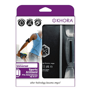 Brazalete Deportivo Negro smartphones XL Khora