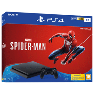 Playstation 4 Slim 1tb marvels spiderman consola ps4 chasis f+ 1
