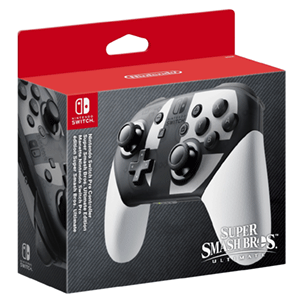 Nintendo Switch Pro-Controller + Cable USB - Edición Smash Bros