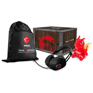MSI Loot Box Auricular/Mochila/Peluche MSI Loot Box Auricular/Mochila/Peluche