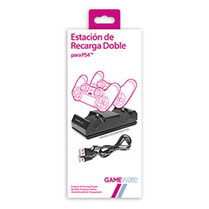 Cargador Dual Mandos GAMEware