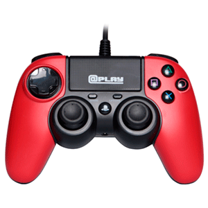 Controller Playstation 4 Rojo At Play -Licencia Oficial Sony-