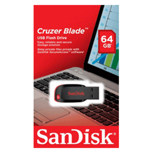 Sandisk Cruzer Blade 64GB USB 2.0 - Pendrive