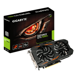 GIGABYTE GeForce GTX 1050 Ti Windforce OC 4GB GDDR5