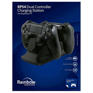 Cargador Dual Mandos Rainbow para Playstation 4 en GAME.es