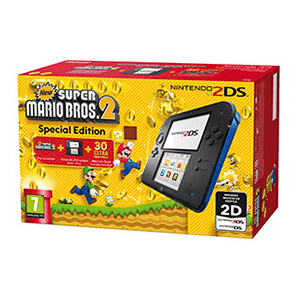 Nintendo 2DS Azul + New Super Mario Bros 2