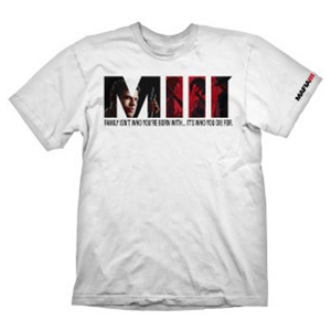 Camiseta Blanca Mafia III Talla XL
