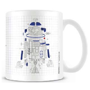 Taza Star Wars: R2-D2 Exploded 320ml