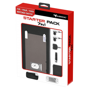 Pack de 7 Accesorios para Nintendo Switch Nobilis