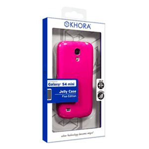 Carcasa flexible Magenta Galaxy S4 Mini Khora