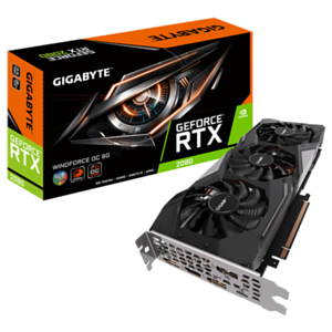GIGABYTE GeForce RTX 2080 Windforce 8GB GDDR6 - Tarjeta Gráfica Gaming