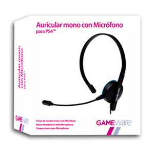 Auricular Mono con Micrófono GAMEware (REACONDICIONADO) <NO USAR>