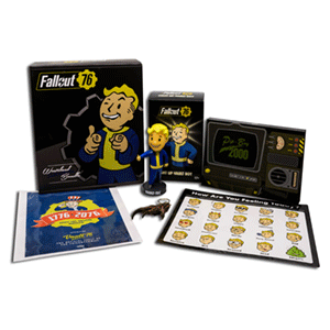 Caja Fallout 76: Wasteland Survival. Merchandising