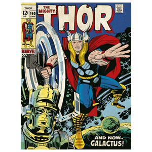 Lienzo Marvel: Thor Retro para Merchandising en GAME.es