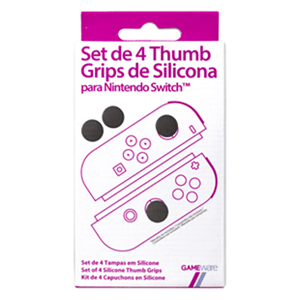 Set de 4 Grips para Nintendo Switch GAMEware (REACONDICIONADO) <NO USAR>