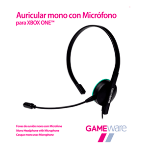 Auricular Mono con Micrófono GAMEware (REACONDICIONADO) <NO USAR>