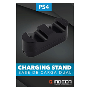Cargador Dual de mandos PS4 Indeca Gaming (REACONDICIONADO) <NO USAR>