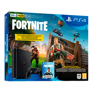 Playstation 4 Slim 500Gb Chassis F + Voucher Fortnite (REACONDICIONADO) <NO USAR>