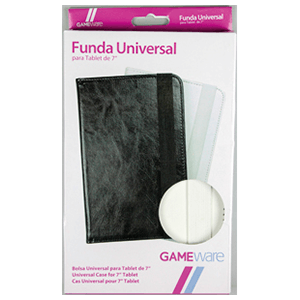 Funda Universal Blanca-Negra Tablet 7" GAMEware