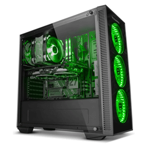 Nox Hummer TG Negra RGB - Cristal Templado - ATX Mid Tower
